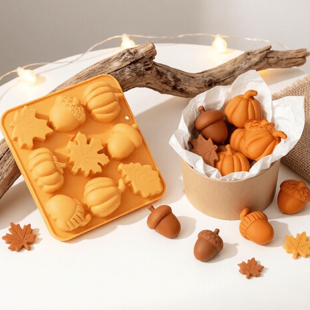 Soap Making For Beginners - 2개 DIY 제작 도구 호박, 도토리,