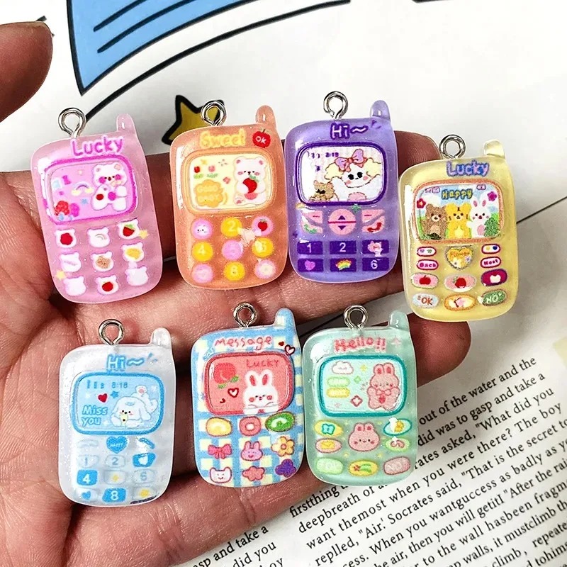 Soap Making Handmade - 10pcs 무작위 믹스 카와이 만화 전화