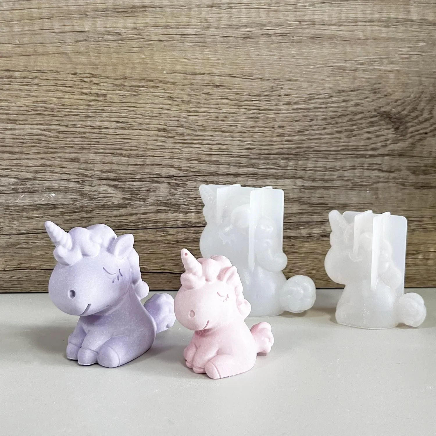 Soap Making For Beginners - 3D 기하학 실리콘 유니콘 고양이 사슴