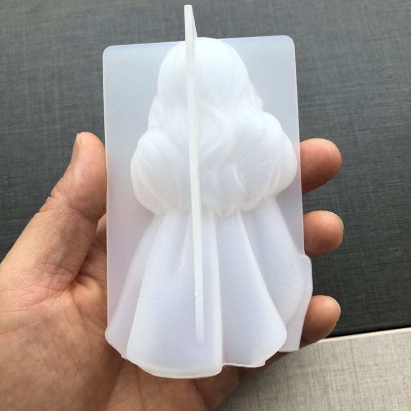 3D 귀여운 공주 실리콘 양초 금형 천사 소녀 비누 수 - Soap Making Handmade 리뷰 및 가격