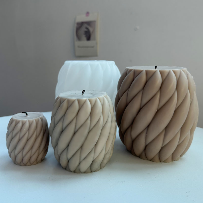 3D 회전 빗방울 실리콘 양초 금형 DIY 아트 추상  - Soap Making Additives 리뷰 및 가격