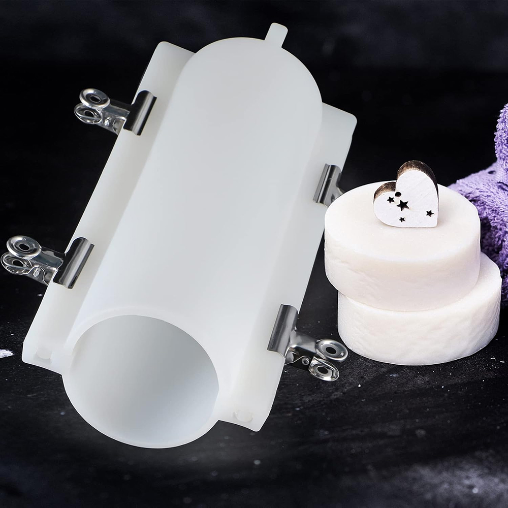 대형 실린더 튜브 비누 몰드(클립 포함), 1000ml - Soap Making Instructions 리뷰 및 가격