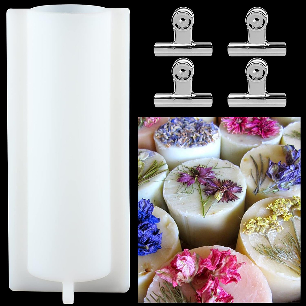 대형 실린더 튜브 비누 몰드(클립 포함), 1000ml - Soap Making Instructions 리뷰 및 가격