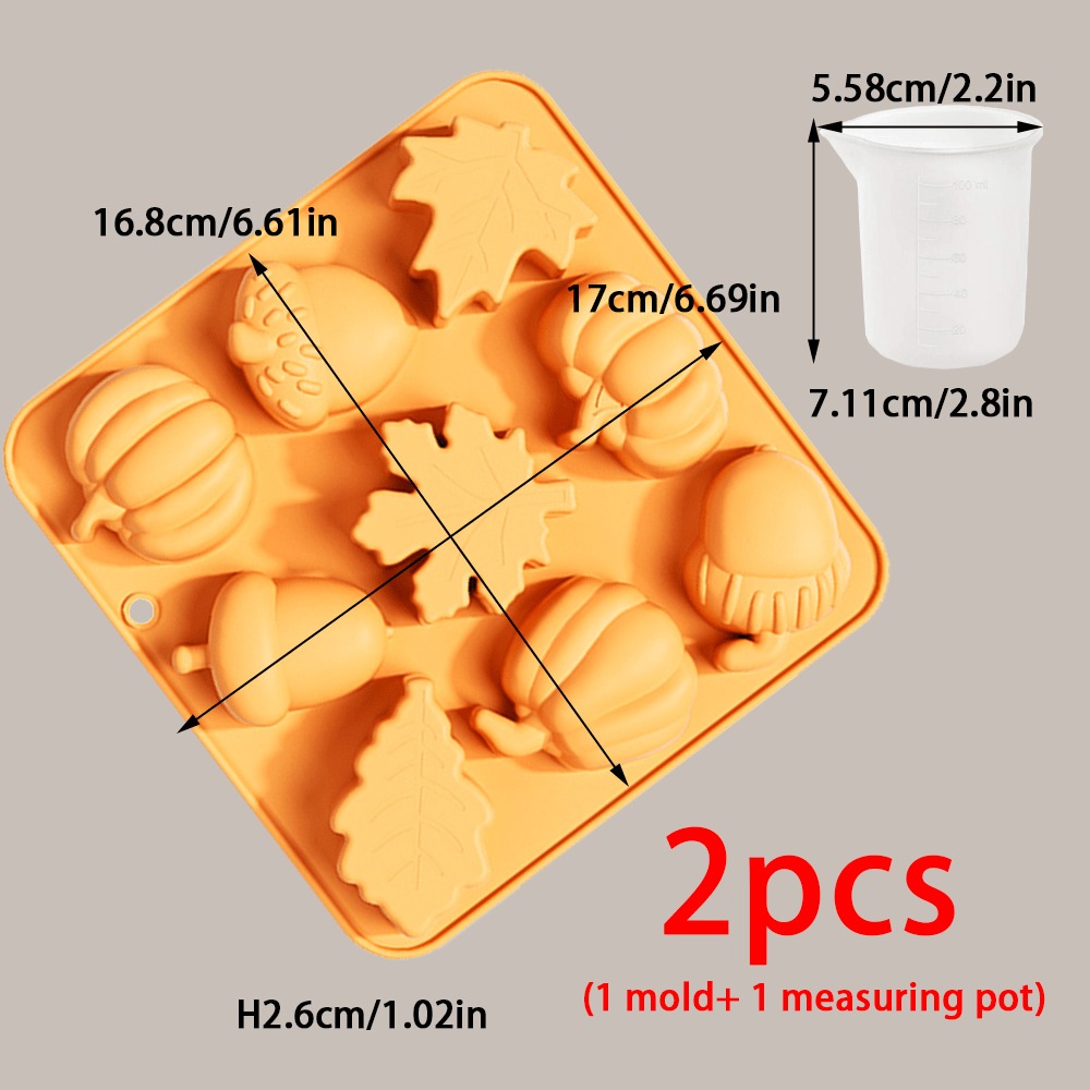 2개 DIY 제작 도구 호박, 도토리, 단풍잎, 참나무 - Soap Making For Beginners 리뷰 및 가격