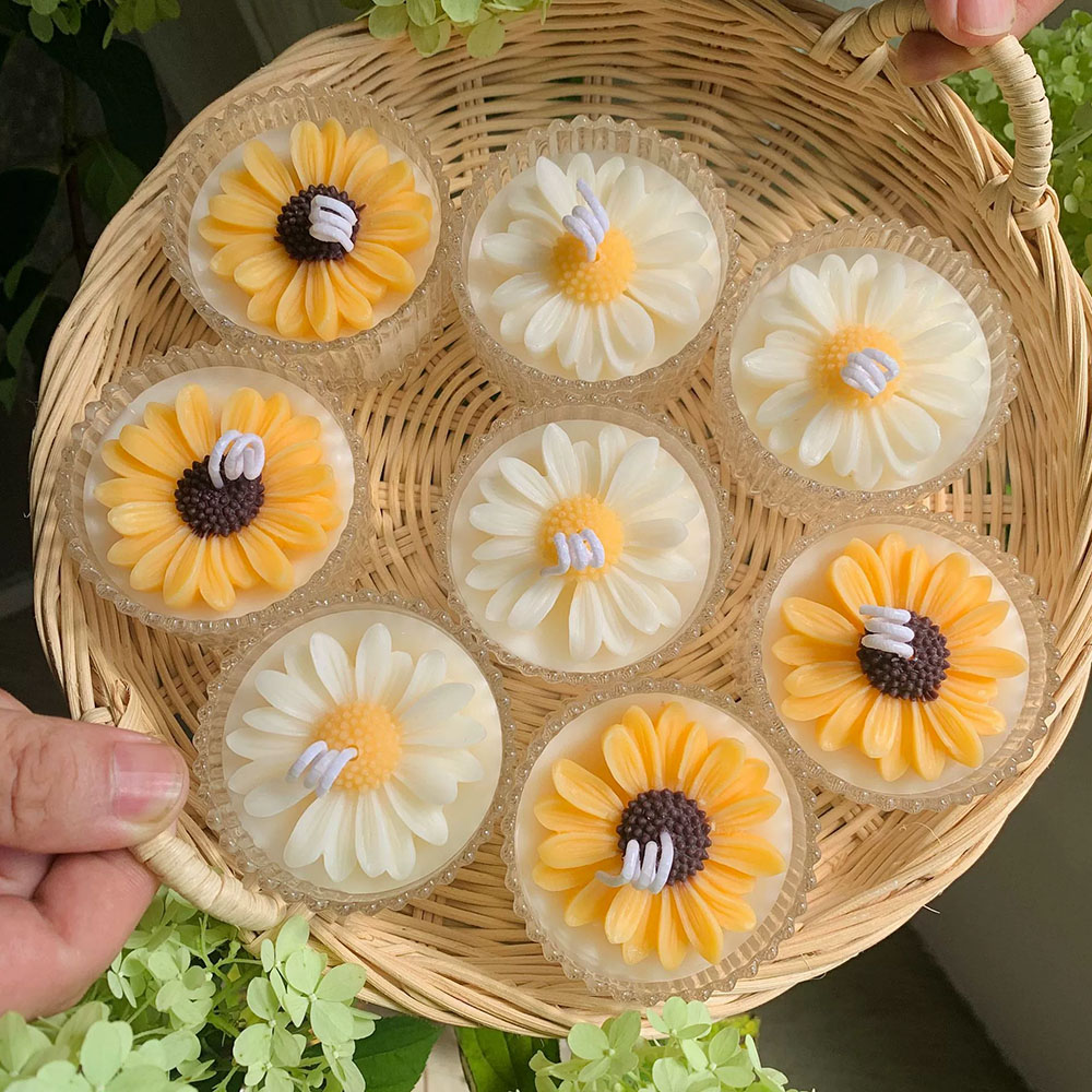 데이지 캔들 석고 아로마테라피 에폭시 향기 레진 비누  - Soap Making Additives 리뷰 및 가격