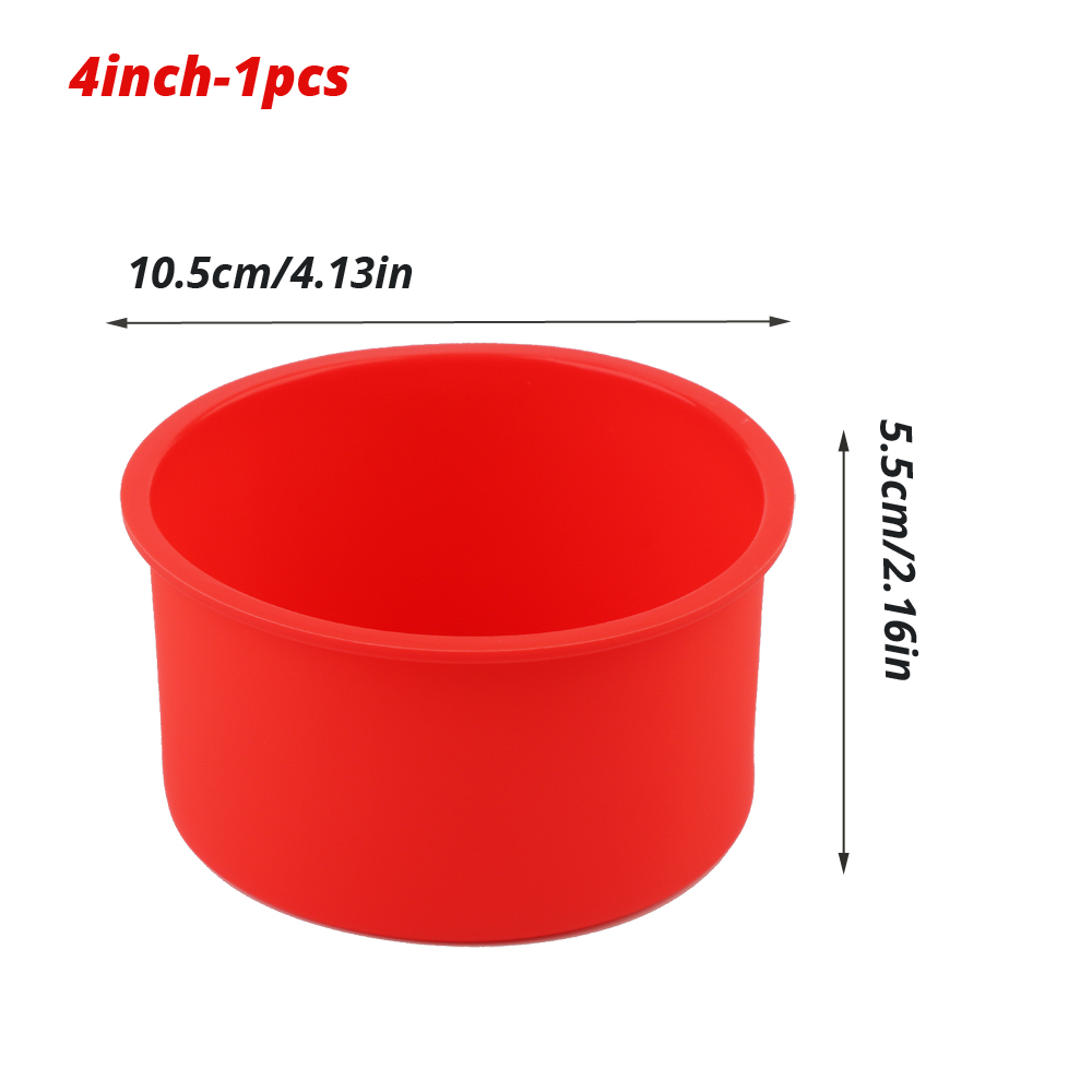 4인치 원형 실리콘 케이크 몰드 1개, 시폰 케이크,  - Soap Making Scents 리뷰 및 가격