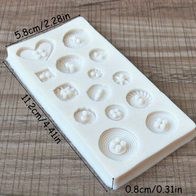 버튼 모양 실리콘 몰드 비누 및 양초 장식 도구용 실리 - Soap Making Handmade 리뷰 및 가격