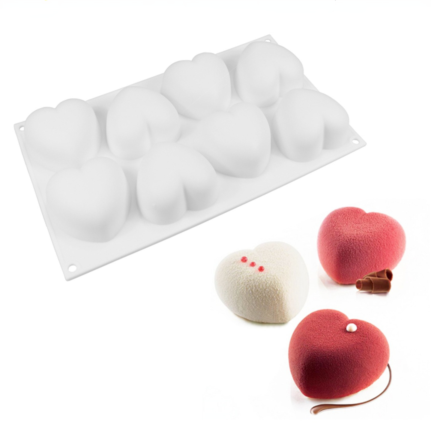 사랑 심장 실리콘 비누 금형 수제 양초 만들기 키트 D - Soap Making For Beginners 리뷰 및 가격