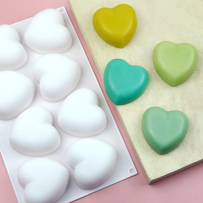 사랑 심장 실리콘 비누 금형 수제 양초 만들기 키트 D - Soap Making For Beginners 리뷰 및 가격