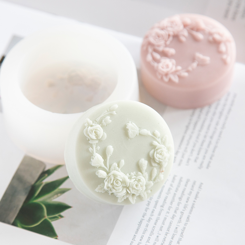 둥근 모양 장미 꽃 수제 비누 실리콘 금형, 모란 장미 - Soap Making Scents 리뷰 및 가격