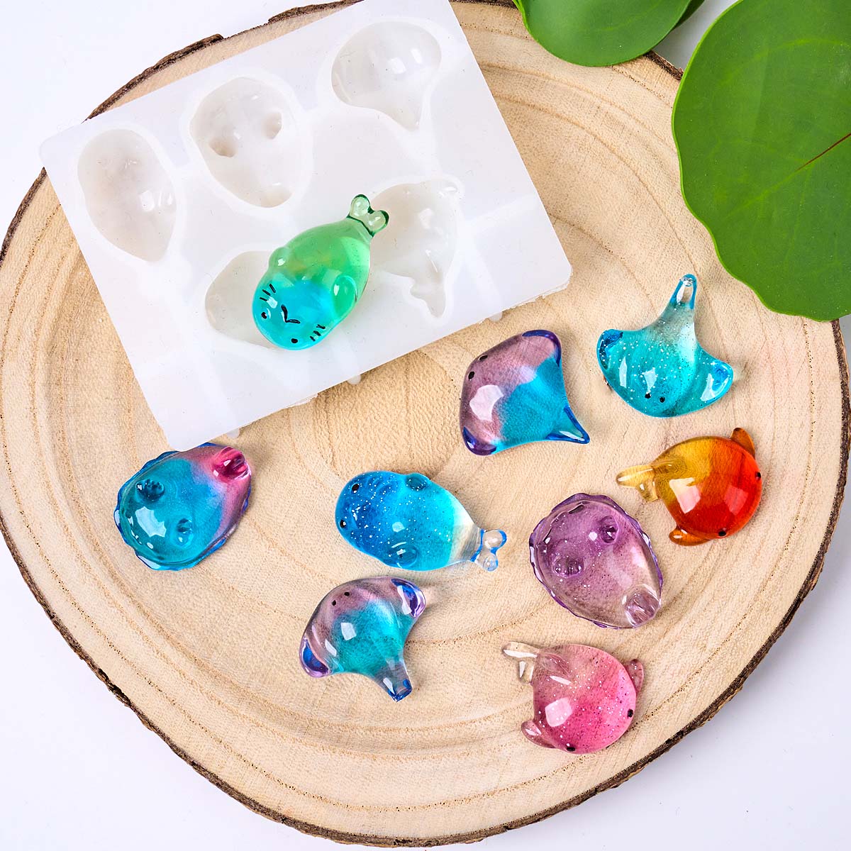 3D 힐링 귀여운 만타 가오리 실리콘 몰드 DIY 키체 - Soap Making Handmade 리뷰 및 가격