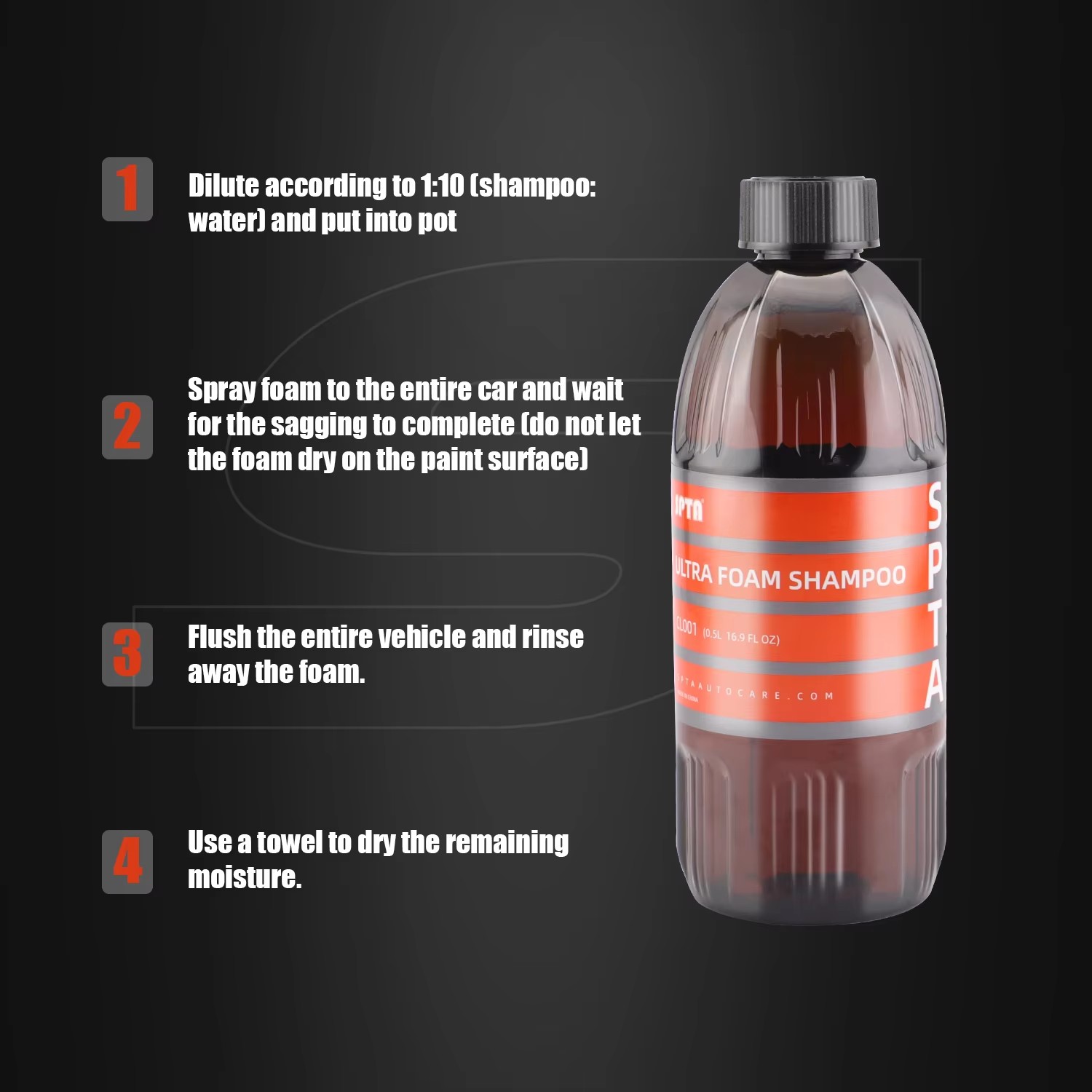 SPTA 울트라 폼 샴푸 (16온스/500ml) 오렌지 - Soap Making Scents 리뷰 및 가격