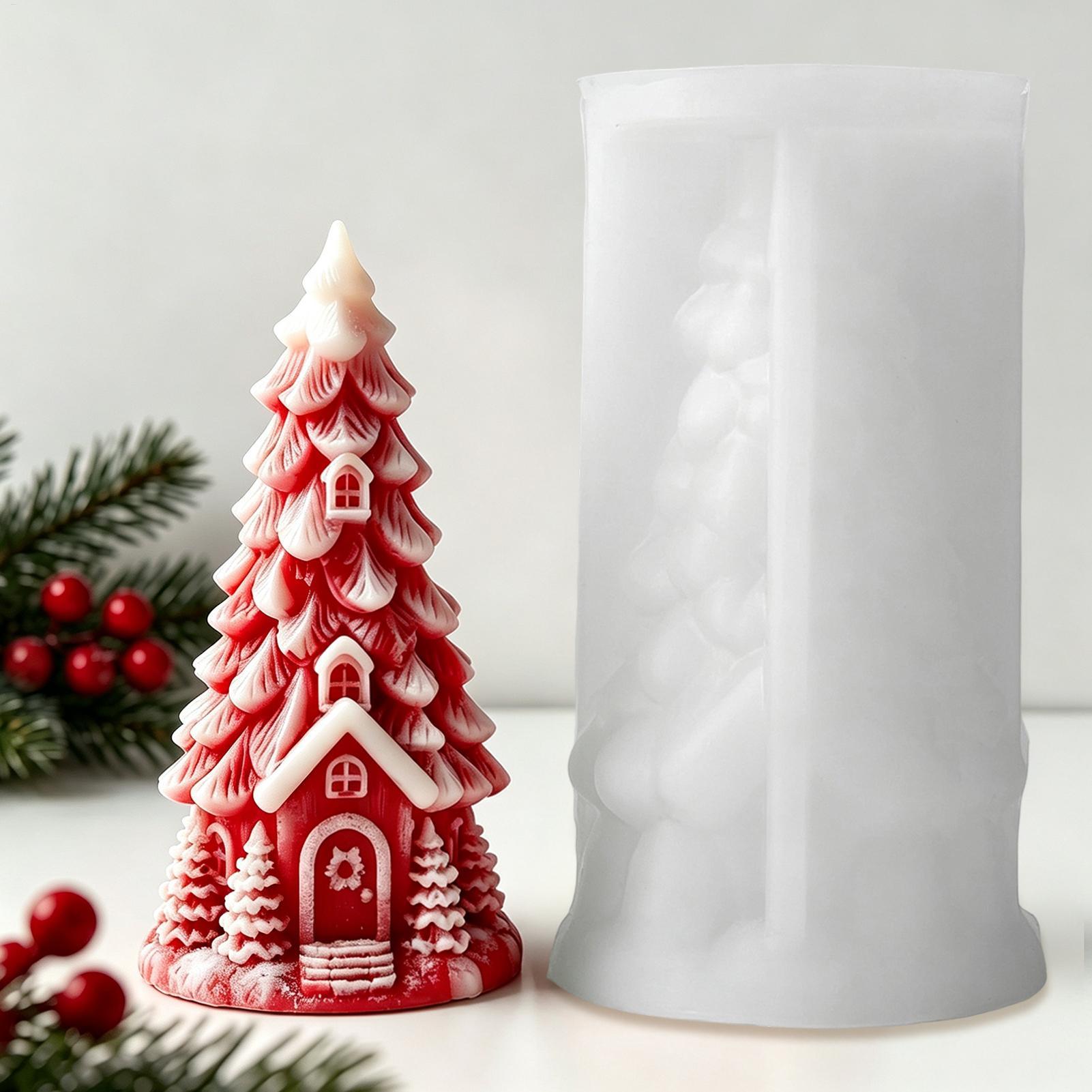 크리스마스 캔들 몰드, 손쉬운 탈형, 재사용 가능한 비 - Soap Making Hobbycraft 리뷰 및 가격