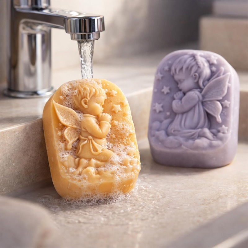 천사 실리콘 몰드 비누 만들기 용품 기도하는 요정 아기 - Soap Making Instructions 리뷰 및 가격