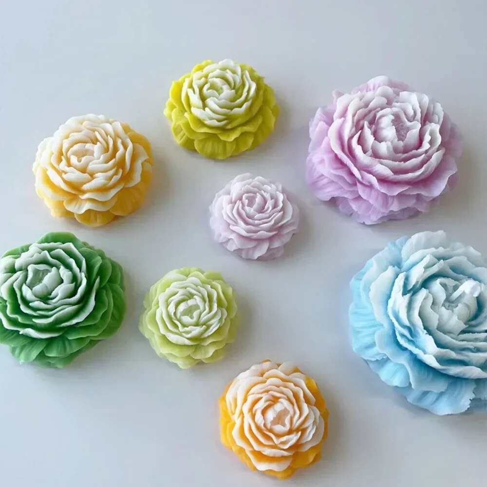 3D 모란 양초 실리콘 금형 DIY 구호 꽃 비누 수지 - Soap Making For Beginners 리뷰 및 가격