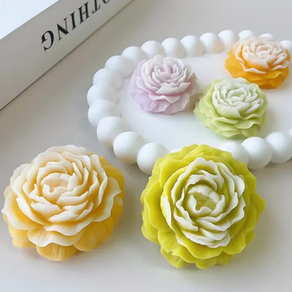 3D 모란 양초 실리콘 금형 DIY 구호 꽃 비누 수지 - Soap Making For Beginners 리뷰 및 가격