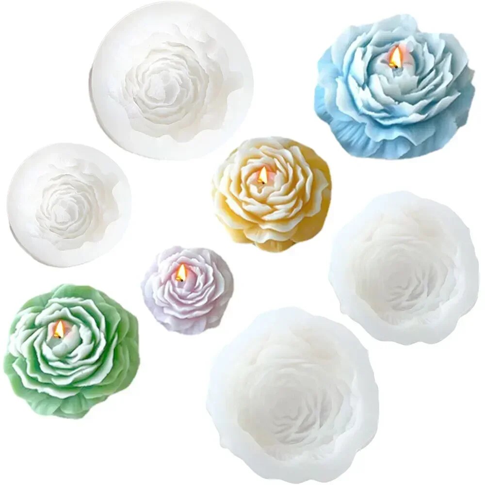 3D 모란 양초 실리콘 금형 DIY 구호 꽃 비누 수지 - Soap Making For Beginners 리뷰 및 가격