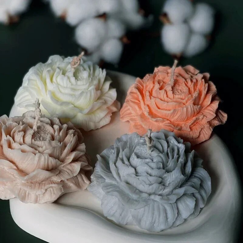 3D 모란 양초 실리콘 금형 DIY 구호 꽃 비누 수지 - Soap Making For Beginners 리뷰 및 가격