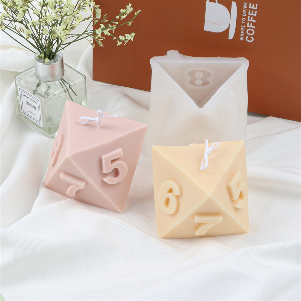 대형 실리콘 다면체 주사위 양초 금형 향기로운 비누 에 - Soap Making Additives 리뷰 및 가격